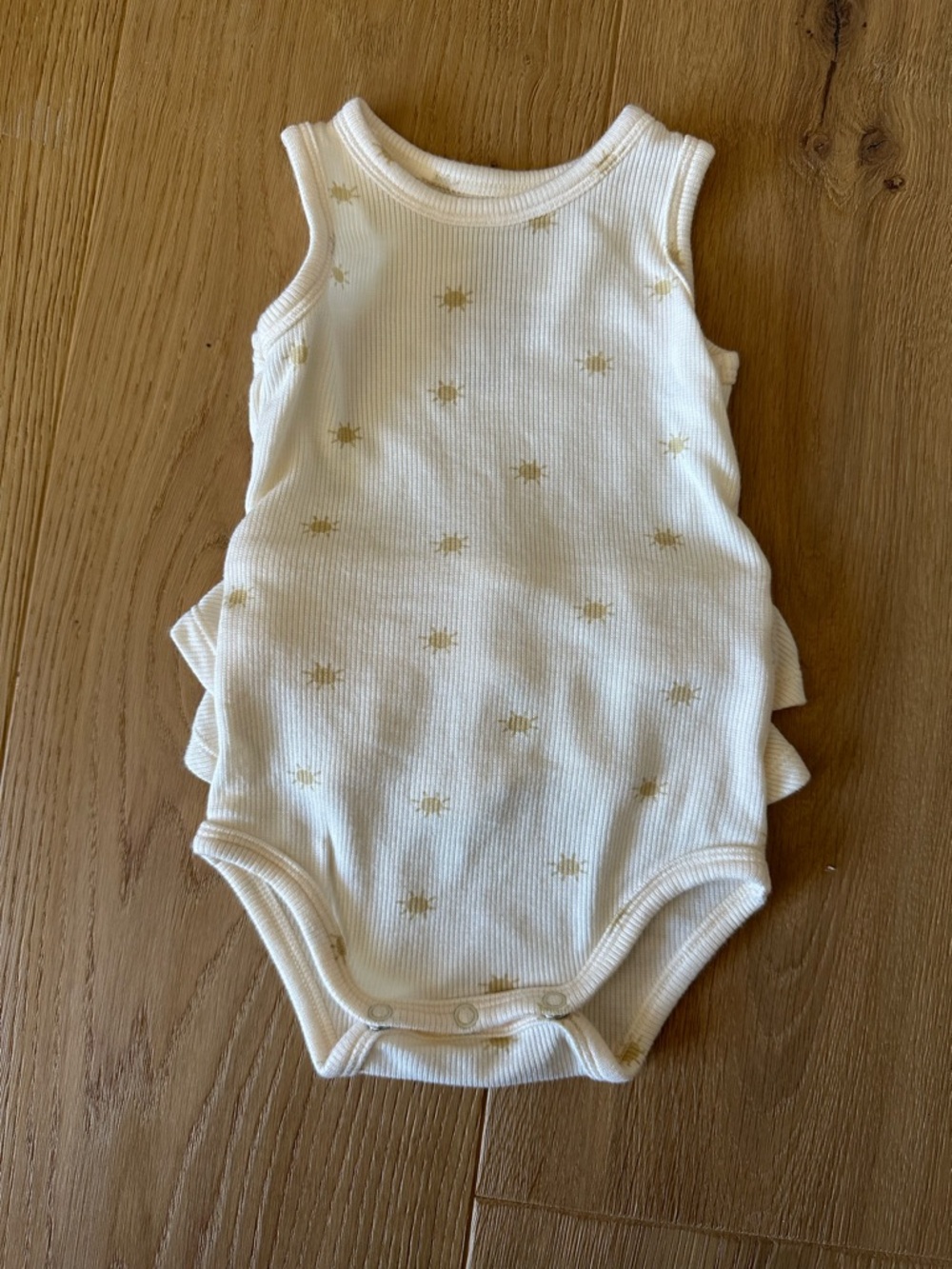 Angel Dear Ruffle Tank Bodysuit